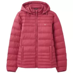 Image of Crew Clothing Womens Quilted Lightweight Jacket Old Rose 14