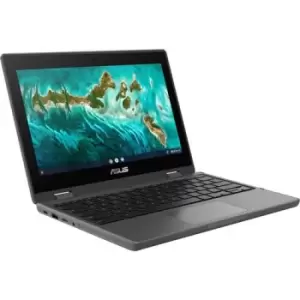 Image of ASUS Chromebook Flip CR1 CR1100 N4500 29.5cm (11.6") Touch Screen HD Intel Celeron N 4GB LPDDR4x-SDRAM 64GB eMMC WiFi 6 (802.11ax) ChromeOS Grey