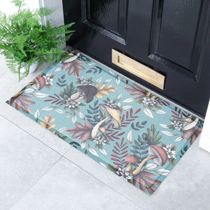 Image of Native Natural Magical Mushrooms X Celia Battaini Doormat (70 X 40Cm)