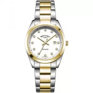 Image of Ladies Rotary Diamond Set Watch