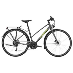 Image of Trek FX 2 Disc Equipped Stagger 2022 Hybrid Bike - Grey