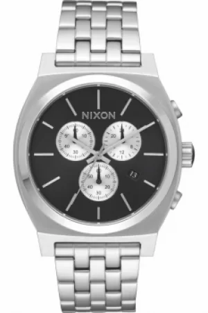Image of Unisex Nixon The Time Teller Chrono Chronograph Watch A972-2348