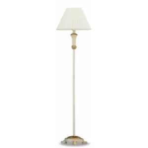 Image of FIRENZE antique white floor lamp 1 bulb