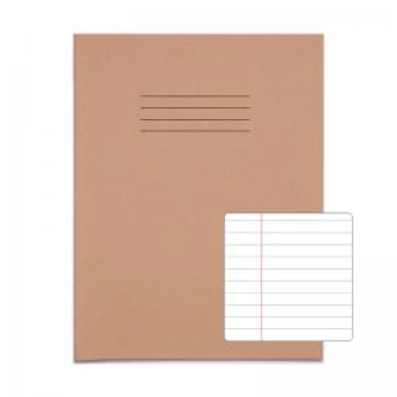 Image of RHINO 9 x 7 Exercise Book 80 Page, Buff, F8M (Pack of 100)