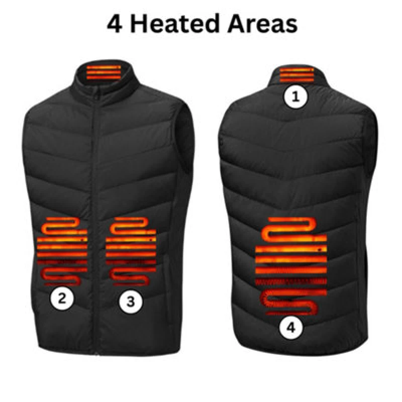 Image of Groundlevel Winter Warm Heated Gillet Vest