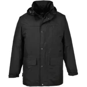 Image of Portwest S523BKRL - sz Oban Fleece Lined Jacket - Black