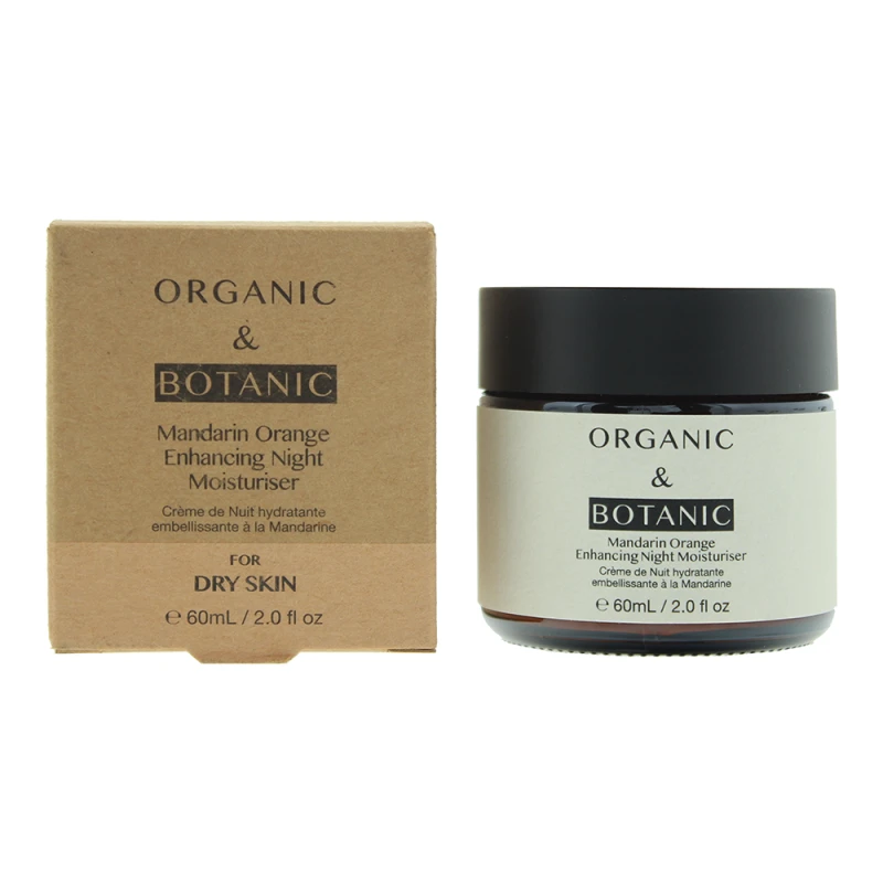Image of Organic Botanic Mandarin Orange Enhancing Night Moisturiser 50ml