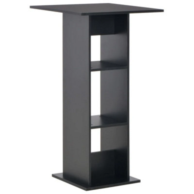 Image of VIDAXL Bar Table Black 60x60x110cm Vidaxl 8718475796572