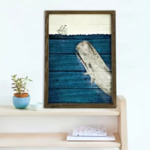 Image of MZM755 Multicolor Decorative Framed MDF Painting