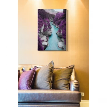 Image of Kanvas Tablo (50 x 70) - 281 Multicolor Decorative Canvas Painting