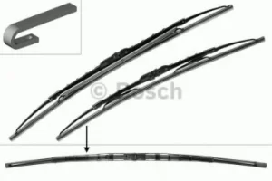 Image of Bosch 3397001802 801S Wiper Blade Set Superplus Windscreen Flat