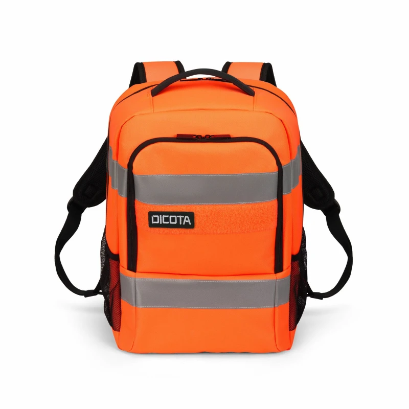 Image of Dicota DICOTA P20471-18 backpack Rucksack Black, Grey, Orange Recycled polyethylene terephthalate (rPET) P20471-18
