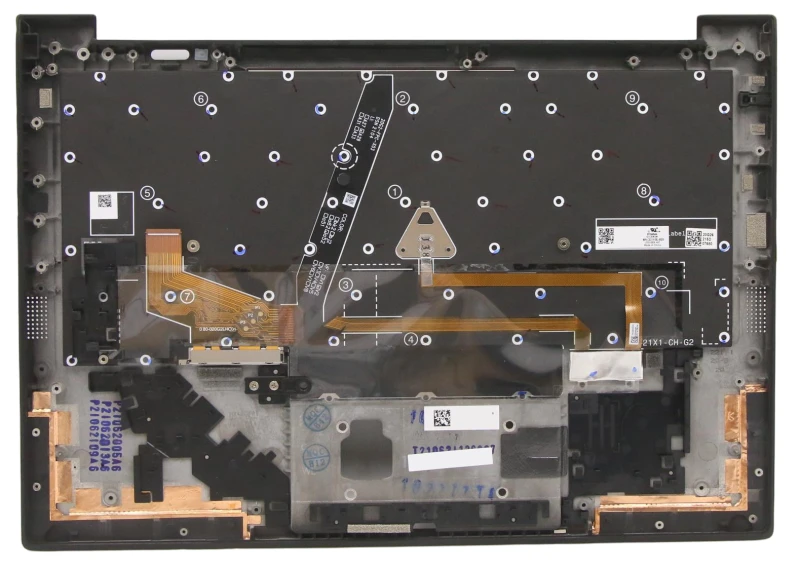 Image of Lenovo 5M11C53363 laptop spare part Cover + keyboard