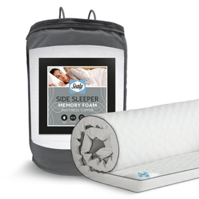 Image of Silentnight Sealy Side Sleeper 5Cm Memory Foam Topper - Double