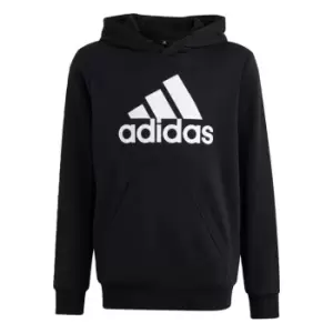 Image of adidas Big Logo Essentials Cotton Hoodie Kids - Black