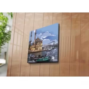 Image of 4545C-72 Multicolor Decorative Canvas Painting