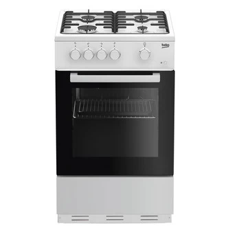Image of Beko KSG580W 50cm Gas Cooker
