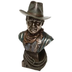 Image of Bronze Cowboy Legend Bust Ornament