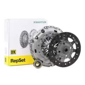 Image of LuK Clutch FIAT,PEUGEOT,CITROEN 624 3417 00 1611271480,1611271880,204172 Clutch Kit 2041A9,2051R4,2052P6,9686915580,9686915780,1611271480,1611271880