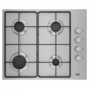 Image of Beko HIBG64120S 4 Burner Gas Hob