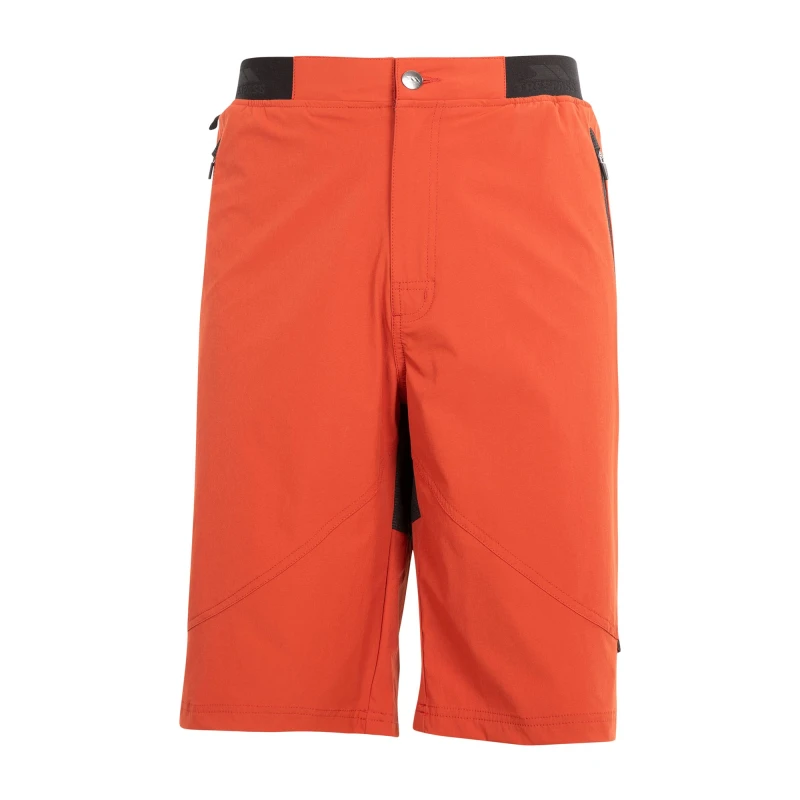 Image of Trespass Trespass Men Hainford Shorts in Coral Size: Small Coral S Male 5063652547472