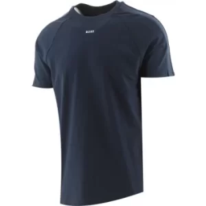 Image of BOSS Navy Logo Tape T-Shirt