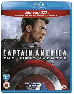 Image of Captain America The First Avenger - 2011 3D Bluray Movie