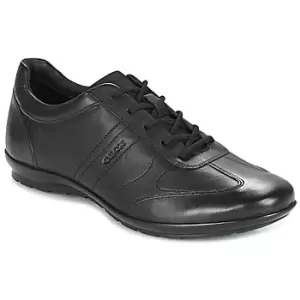Image of Geox UOMO SYMBOL mens Casual Shoes in Black,8,9,10,10.5,11
