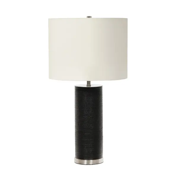 Image of Elstead Elstead Ripple Table Lamp - Black