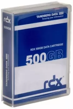 Image of Tandberg 8541-RDX RDX QuikStor 500GB Backup Media Tape