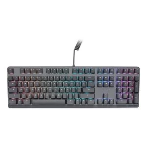 Image of Mionix Wei Mechanical RGB Gaming Keyboard with Backlight, Red Cherry MX Switches (US Layout) - Black