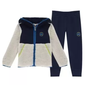 Image of Converse Sherpa Jogger Set Infant Boys - Blue