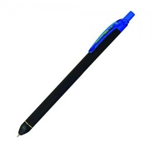 Image of Pentel Energel Noir Retractable Pen 0.7mm Blue Pack of 12 BL437R1-C