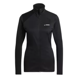 Image of adidas MT Fleece Jacket Womens - Black