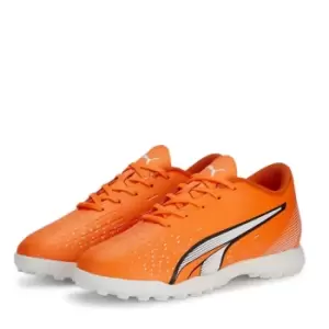 Image of Puma Astro Turf Football Boots Juniors - Orange