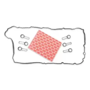 Image of ELRING Gasket Set, rocker cover 255.130 BMW,3 Touring (E91),3 Limousine (E90),5 Touring (F11),5 Limousine (F10),3 Touring (F31),3 Coupe (E92)