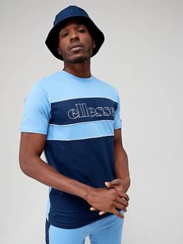 Image of Ellesse Coppia T-Shirt - Navy, Size S, Men