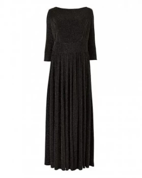 Image of Scarlett & Jo Lurex Scoop Neck Gown