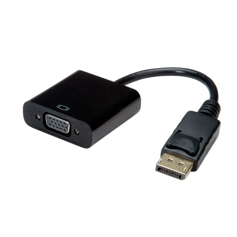 Image of VALUE 12.99.3136 video cable adapter 0.2 m VGA (D-Sub) DisplayPort Bla