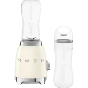 Image of Smeg 50's Retro PBF01CRUK Blender & Smoothie Maker - Cream