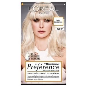 Image of Preference Platinum Very Light Blonde 6L Hair Dye Blonde