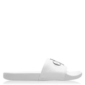 Image of Calvin Klein Jeans Viggo Heavy Slides - White