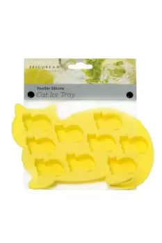 Image of Epicurean Yellow Cat Silicone Ice Cube Tray