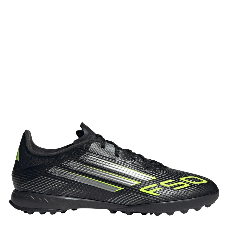 Image of adidas F50 League Adults Astro Turf Football Boots Black/Lemon male 6 (39.3)