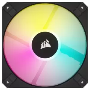 Image of CORSAIR iCUE AF120 RGB SLIM 120mm PWM Fluid Dynamic Bearing Fan Single Pack - Black