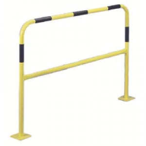 Image of Slingsby Safety Bar Length 1 Metre Yellow Black 310555