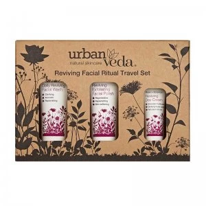 Image of Urban Veda Reviving Facial Ritual Travel Set 50ml