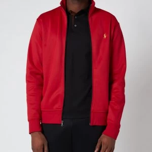 Image of Polo Ralph Lauren Mens Lux Full Zip Track Top - Ralph Red - S