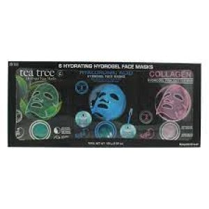 Image of Skin Treats Hydrating Hydrogel Face Masks 6 x 60g