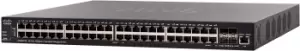 Image of Cisco SX350X-52 Managed L3 10G Ethernet (100/1000/10000) 1U Black